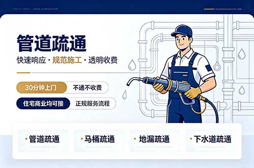 红河管道疏通