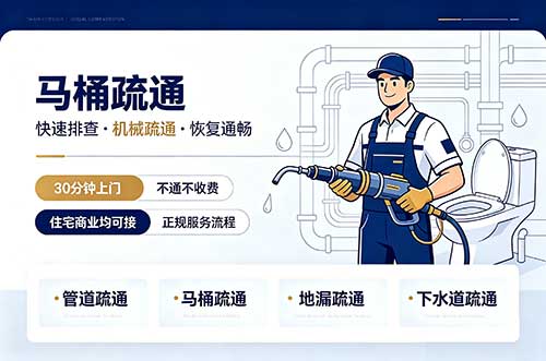 红河马桶疏通