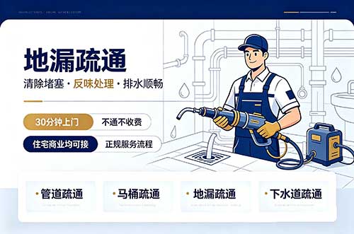 红河地漏疏通