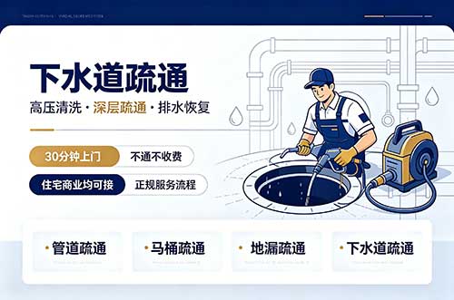 红河下水道疏通